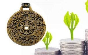kaip veikia sėkmės monetos amuletas